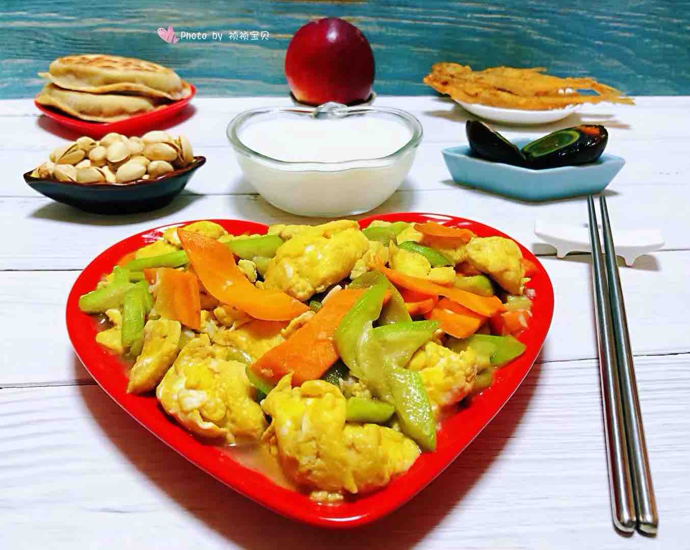 絲瓜炒雞蛋的做法-咸鮮味炒菜譜