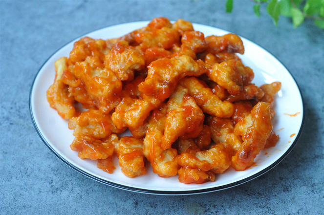 糖醋龍利魚的做法-酸甜味炸菜譜