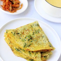 荊芥雞蛋餅的做法-家常味煎菜譜