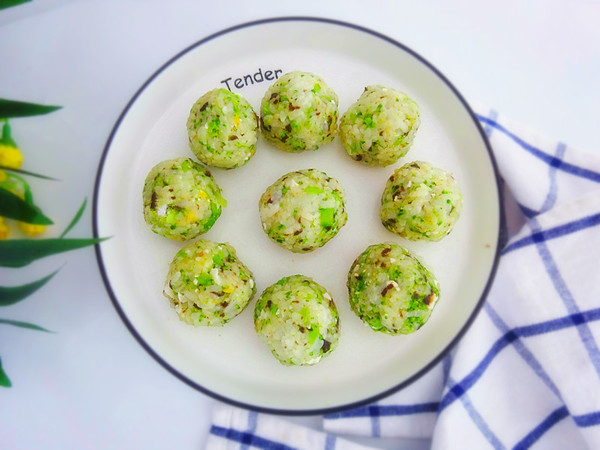 西蘭花飯團的做法-家常味其它工藝菜譜