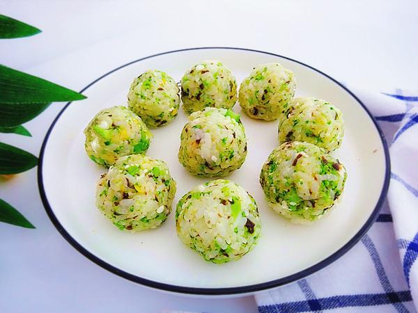 西蘭花飯團的做法-家常味其它工藝菜譜