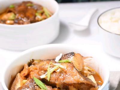 燉魚塊兒的做法-咸鮮味燉菜譜