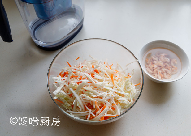 涼拌金鉤白菜的做法-家常味拌菜譜