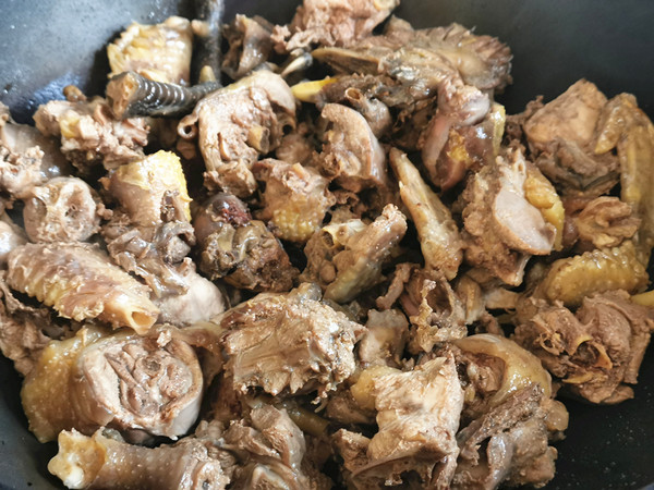 黃豆醬燉雞的做法-家常味燉菜譜