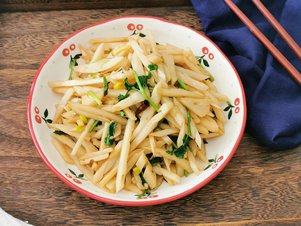 酸辣藕絲的做法-咸鮮味炒菜譜