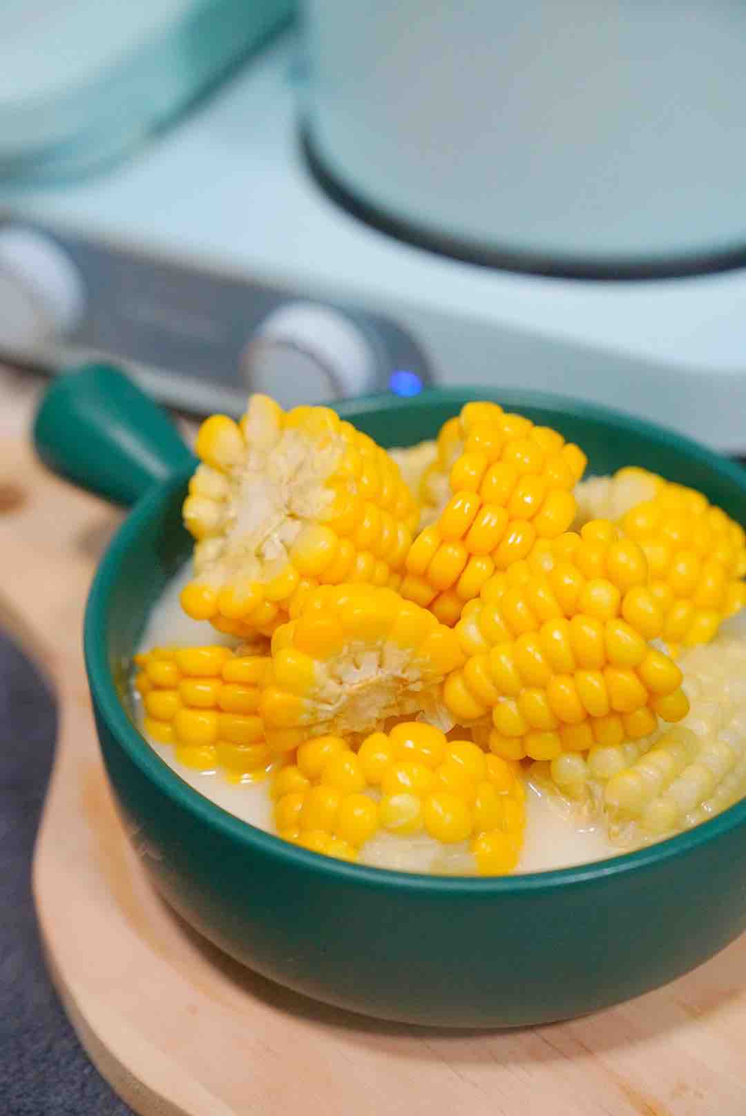 奶香玉米的做法-甜味煮菜譜