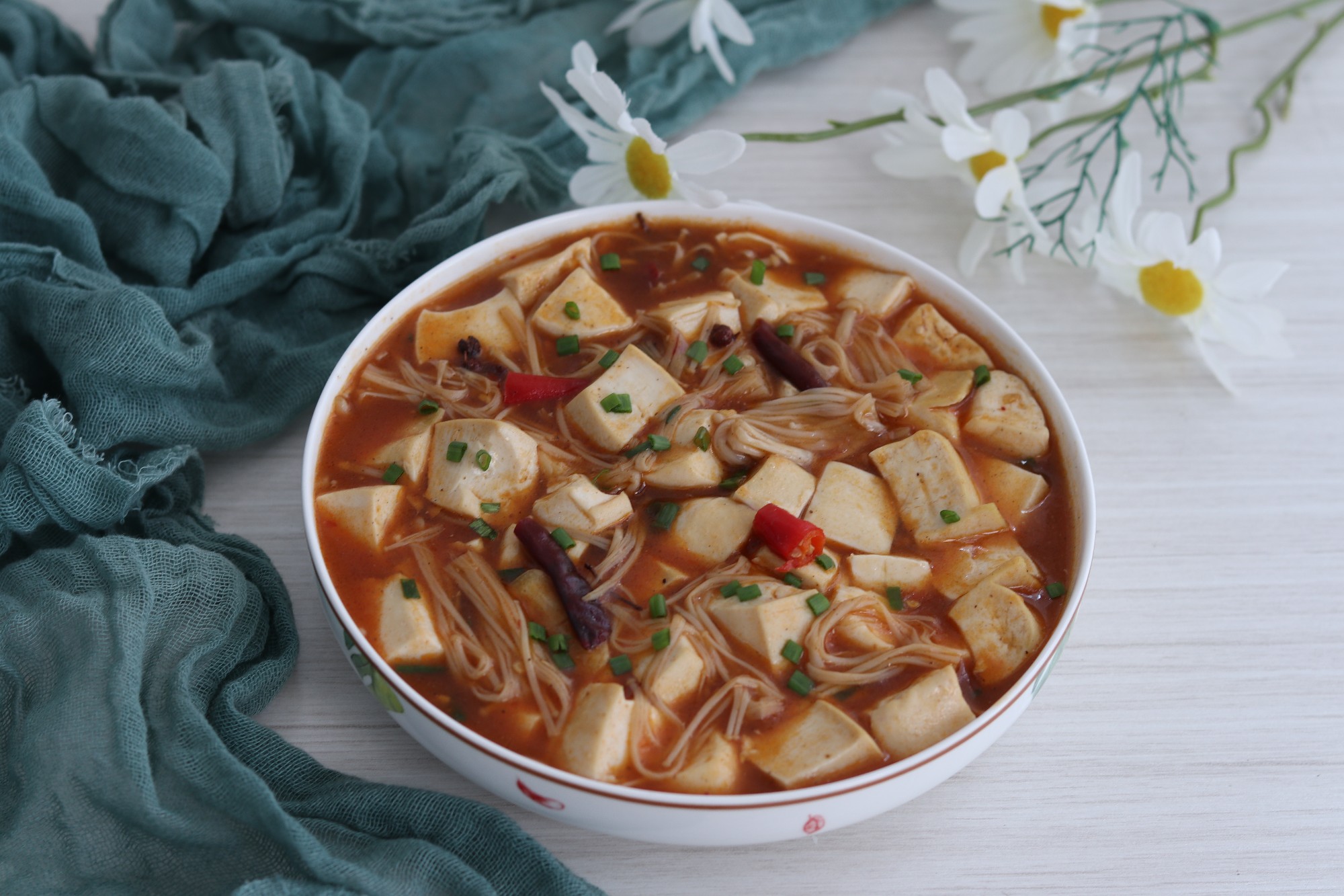 麻辣豆腐。的做法-家常味煮菜譜