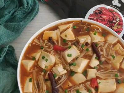 麻辣豆腐。的作法-家常味煮菜譜