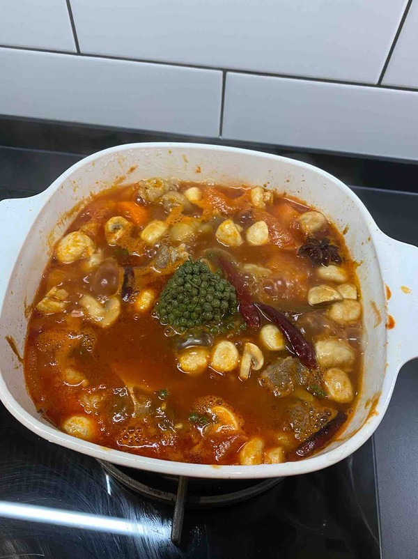 青花椒番茄牛尾的做法-酸甜味燉菜譜