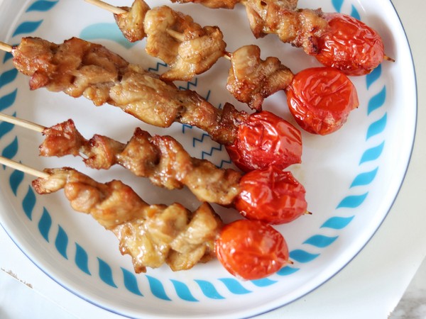 烤雞肉串（空氣炸鍋）的做法-家常味烤菜譜