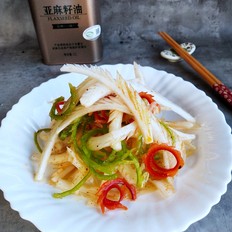 涼拌鳳尾白菜的做法-酸辣味拌菜譜