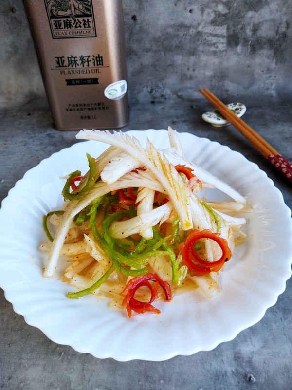 涼拌鳳尾白菜的做法-酸辣味拌菜譜