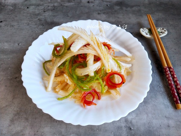 涼拌鳳尾白菜的做法-酸辣味拌菜譜