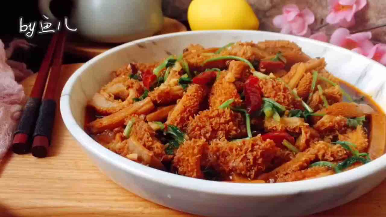 麻辣牛肚的做法-麻辣味炒菜譜