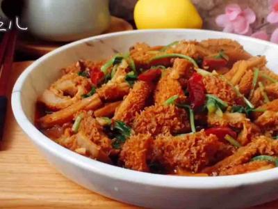 香辣牛肚的做法-麻辣味炒菜譜