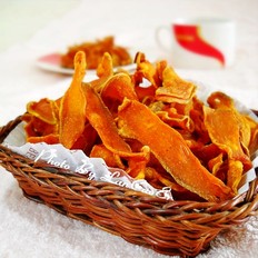 椒鹽南瓜干的做法-其它口味蒸菜譜