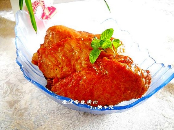 微波香辣烤肉的做法-香辣味微波菜譜