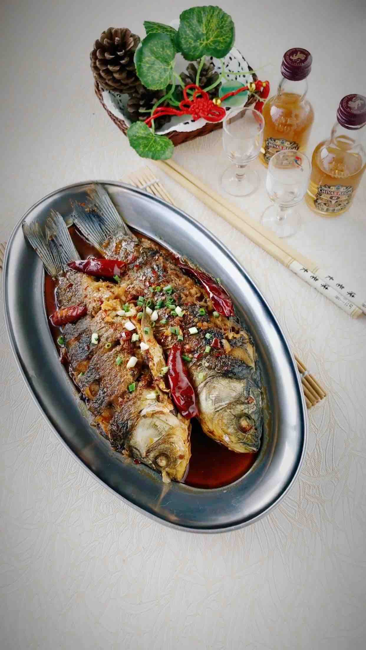 麻辣鯽魚的做法-麻辣味燒菜譜