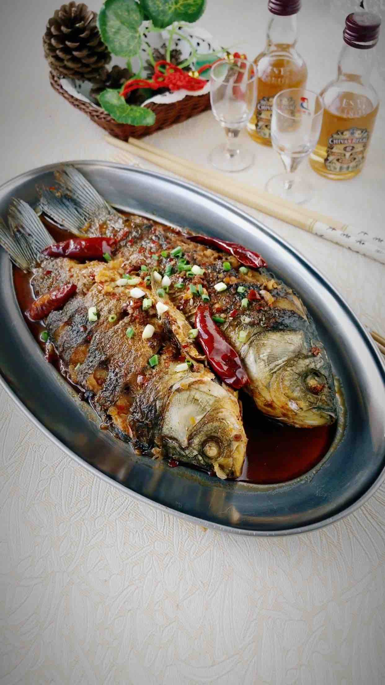 麻辣鯽魚的做法-麻辣味燒菜譜