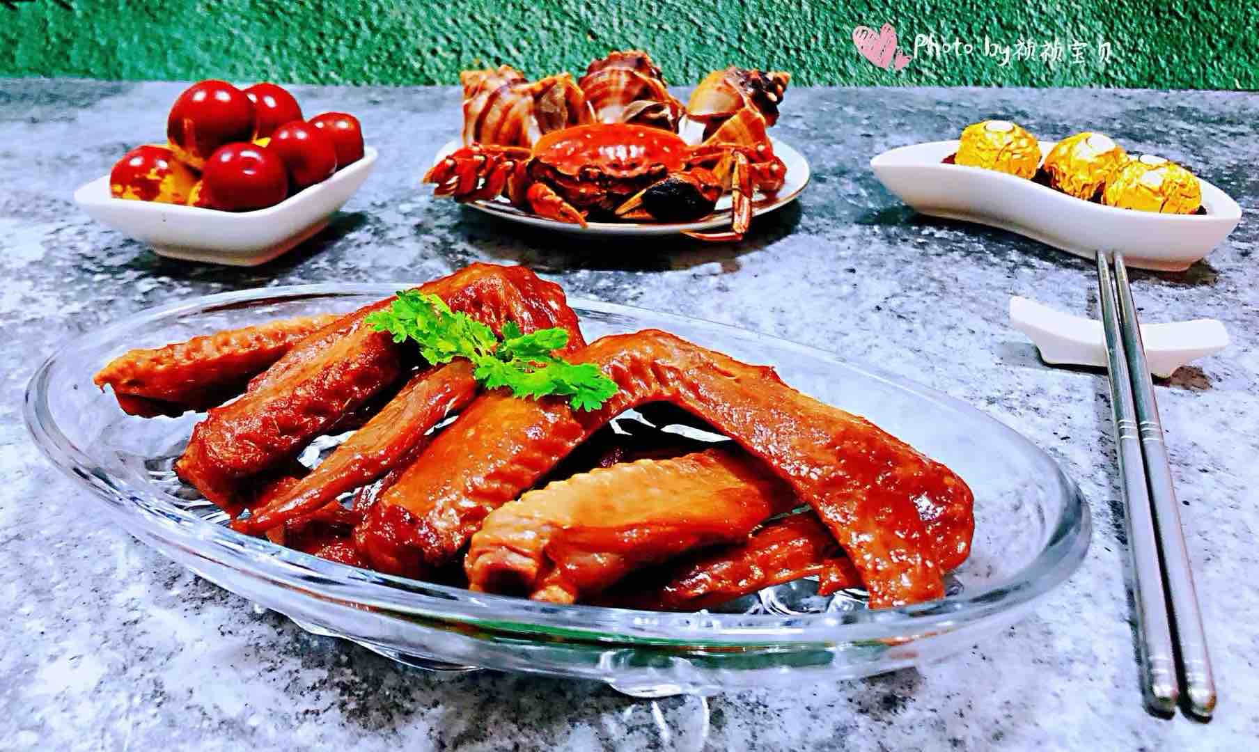 紅燒鴨翅的做法-家常味燉菜譜