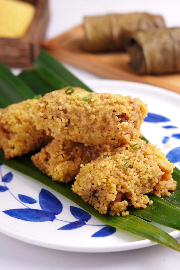 小米蒸排骨【孔老師教做菜】的做法-家常味蒸菜譜