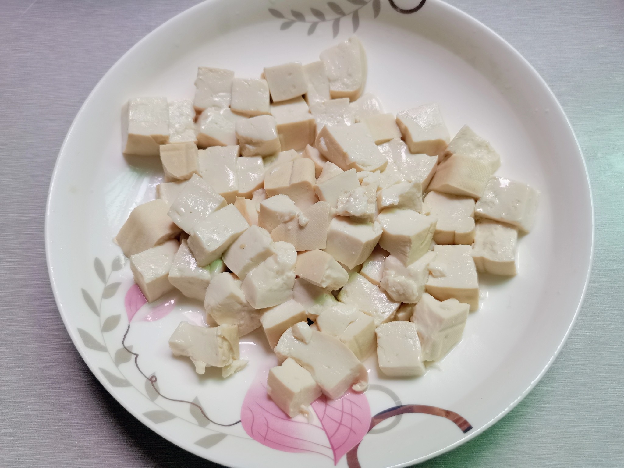 小蔥拌豆腐的做法-家常味拌菜譜