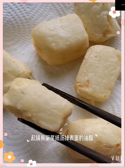 炸絹豆腐的做法-家常味炸菜譜