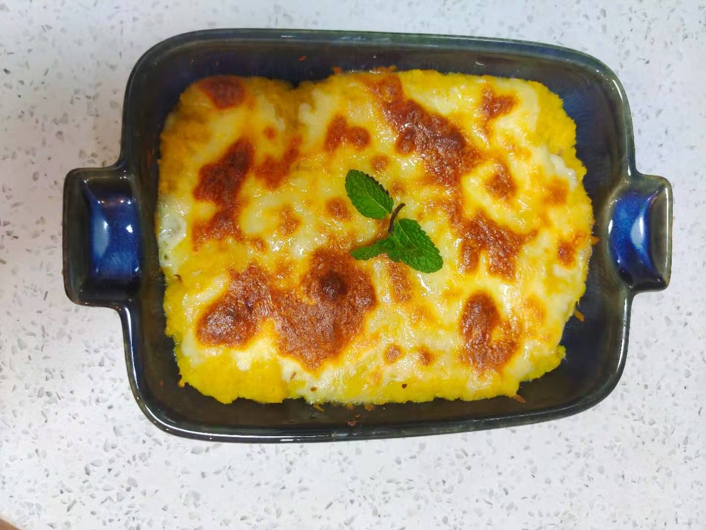 火遍全網的奶香芝士紅薯的做法-甜味烤菜譜