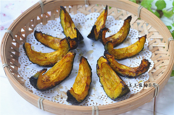 日式烤南瓜的做法-甜味烤菜譜