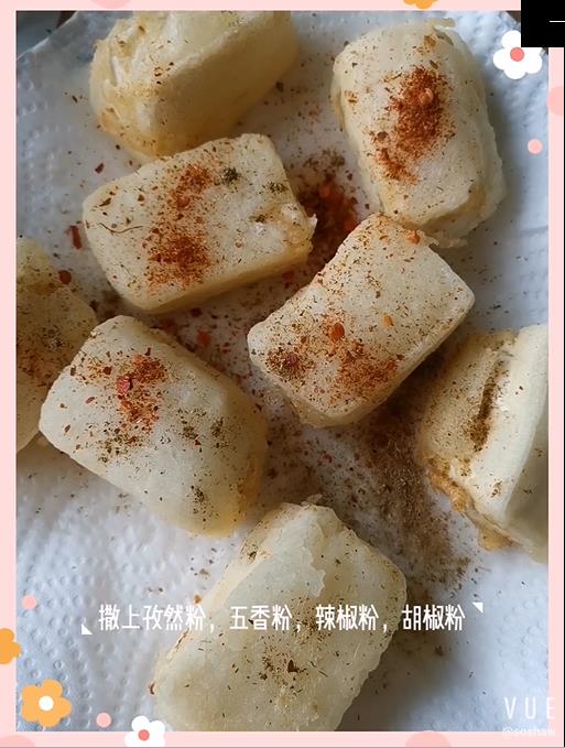 炸絹豆腐的做法-家常味炸菜譜