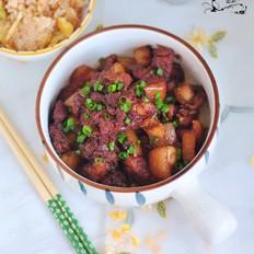 無(wú)油紅燒肉的做法-甜味燉菜譜