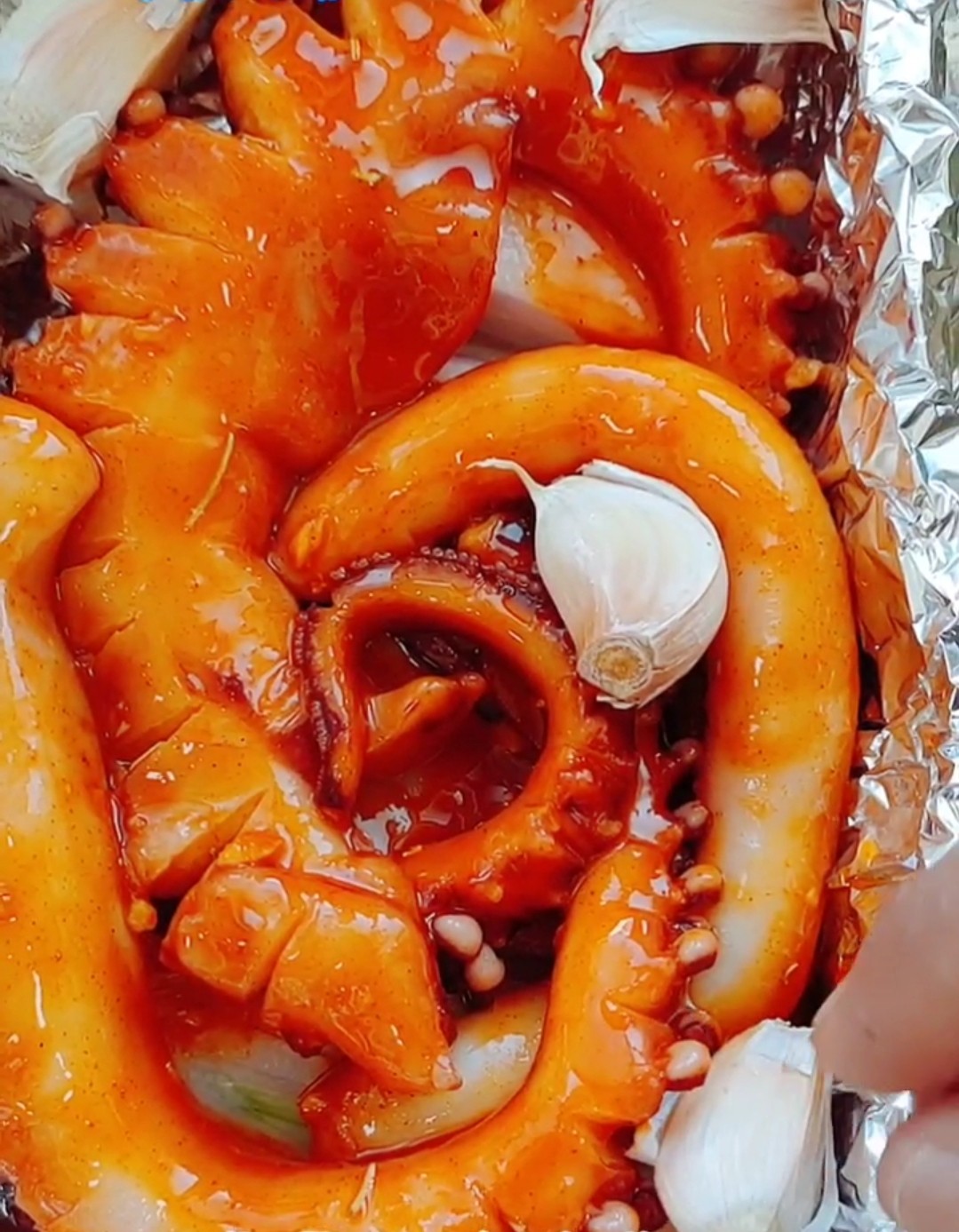 辣烤章魚足的做法-香辣味烤菜譜-易網健康養生網 辣烤章魚足的做法-香辣味烤菜譜