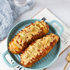 培根風琴土豆的做法-家常味烤菜譜