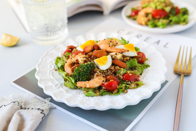 藜麥鮮蝦沙拉的做法-家常味煮菜譜
