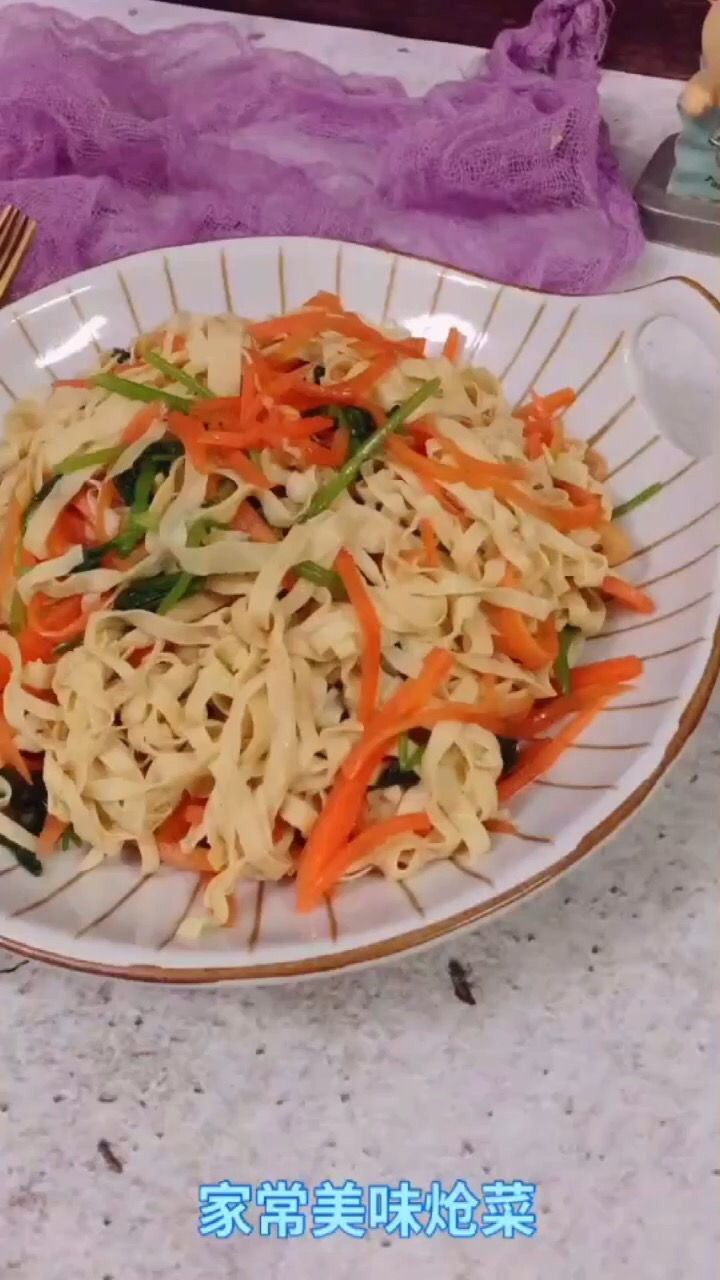 家常熗菜的做法-家常味拌菜譜