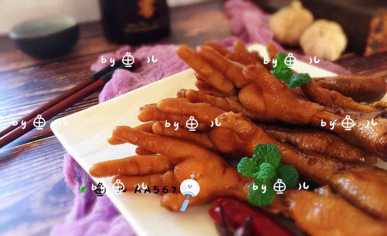 鹵雞爪的做法-家常味煮菜譜