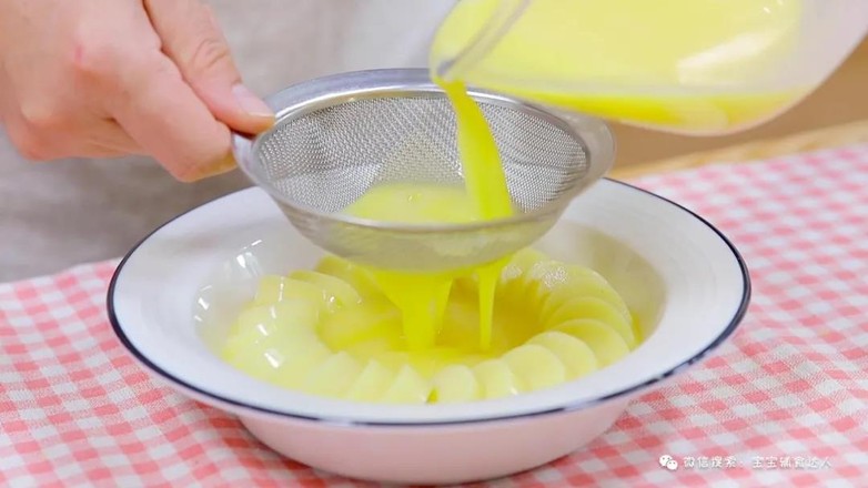 玉子蒸蛋  寶寶輔食食譜的做法-家常味蒸菜譜