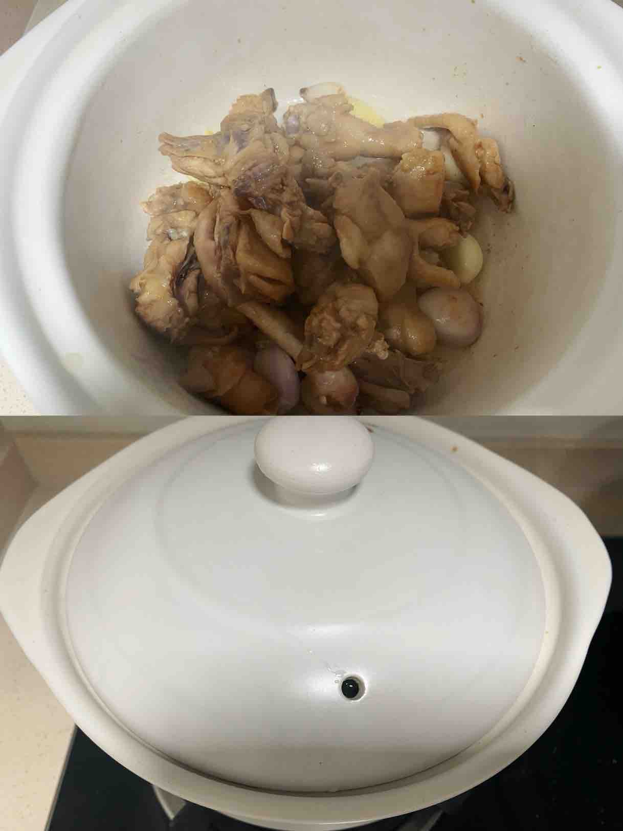 海鮮雞煲的做法-咸鮮味燜菜譜-易網健康養生網 海鮮雞煲的做法-咸鮮味燜菜譜