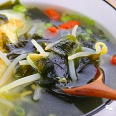 煎蛋裙帶菜湯  寶寶輔食食譜的做法-家常味煮菜譜