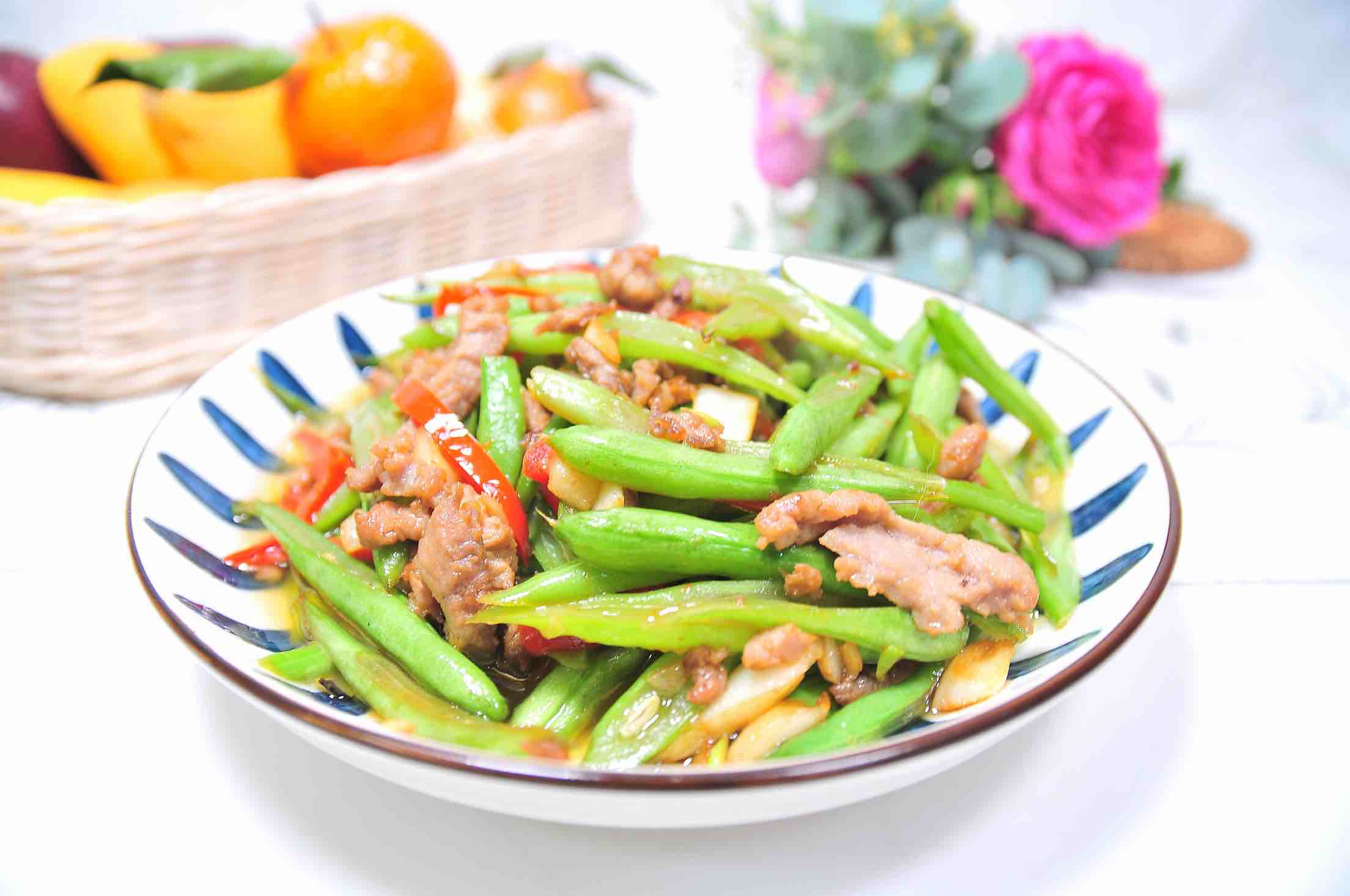 豆角炒肉絲的做法-咸鮮味炒菜譜