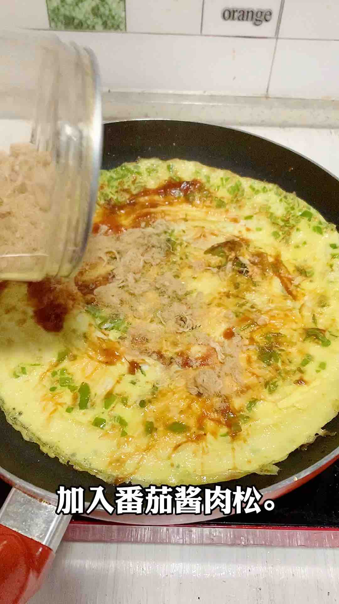 肉松菜椒蛋餅,簡單易做孩子喜歡的做法-家常味煎菜譜-易網健康養生網 肉松菜椒蛋餅,簡單易做孩子喜歡的做法-家常味煎菜譜