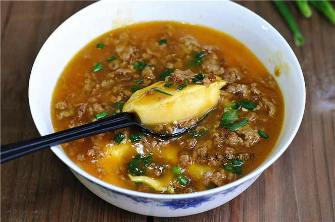 比布丁還要嫩的肉末水蒸蛋的做法-咸鮮味蒸菜譜-易網健康養生網 比布丁還要嫩的肉末水蒸蛋的做法-咸鮮味蒸菜譜