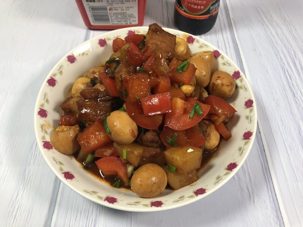 鵪鶉蛋與土豆碰撞的感覺的做法-醬香味燒菜譜-易網健康養生網 鵪鶉蛋與土豆碰撞的感覺的做法-醬香味燒菜譜