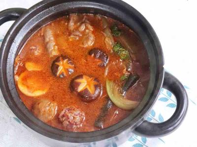 一人食泡菜鍋的做法-家常味煮菜譜