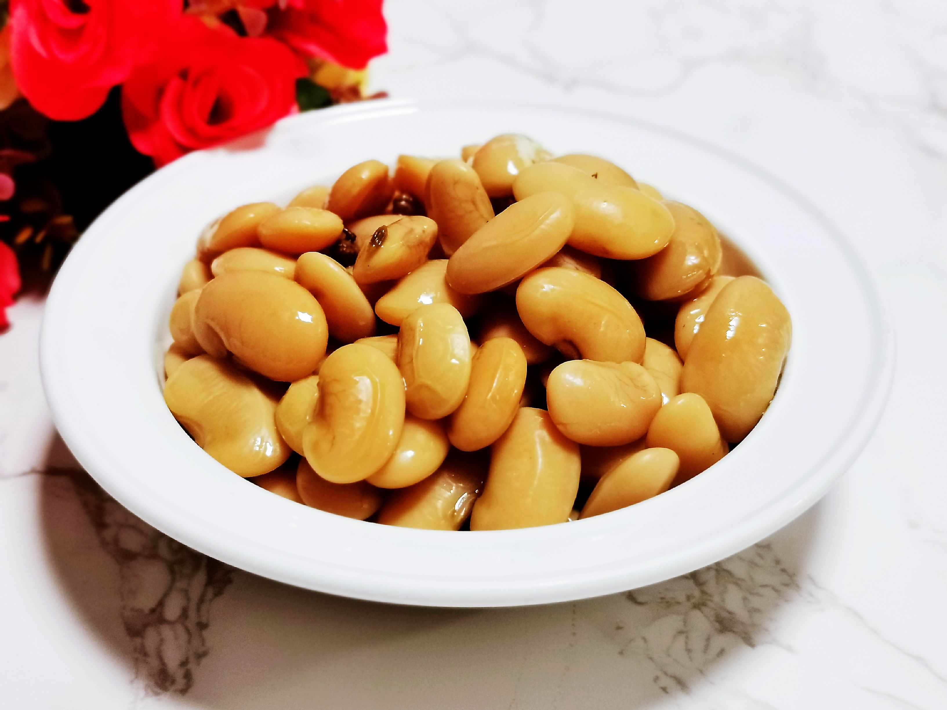 簡單好做又美味的：五香白蕓豆，不要只會做餡了的做法-咸鮮味煮菜譜