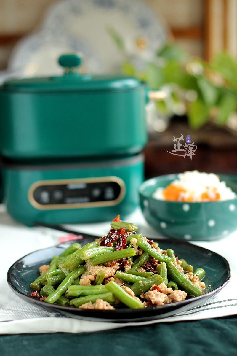 麻辣肉沫炒龍豆的做法-家常味炒菜譜-易網健康養生網 麻辣肉沫炒龍豆的做法-家常味炒菜譜