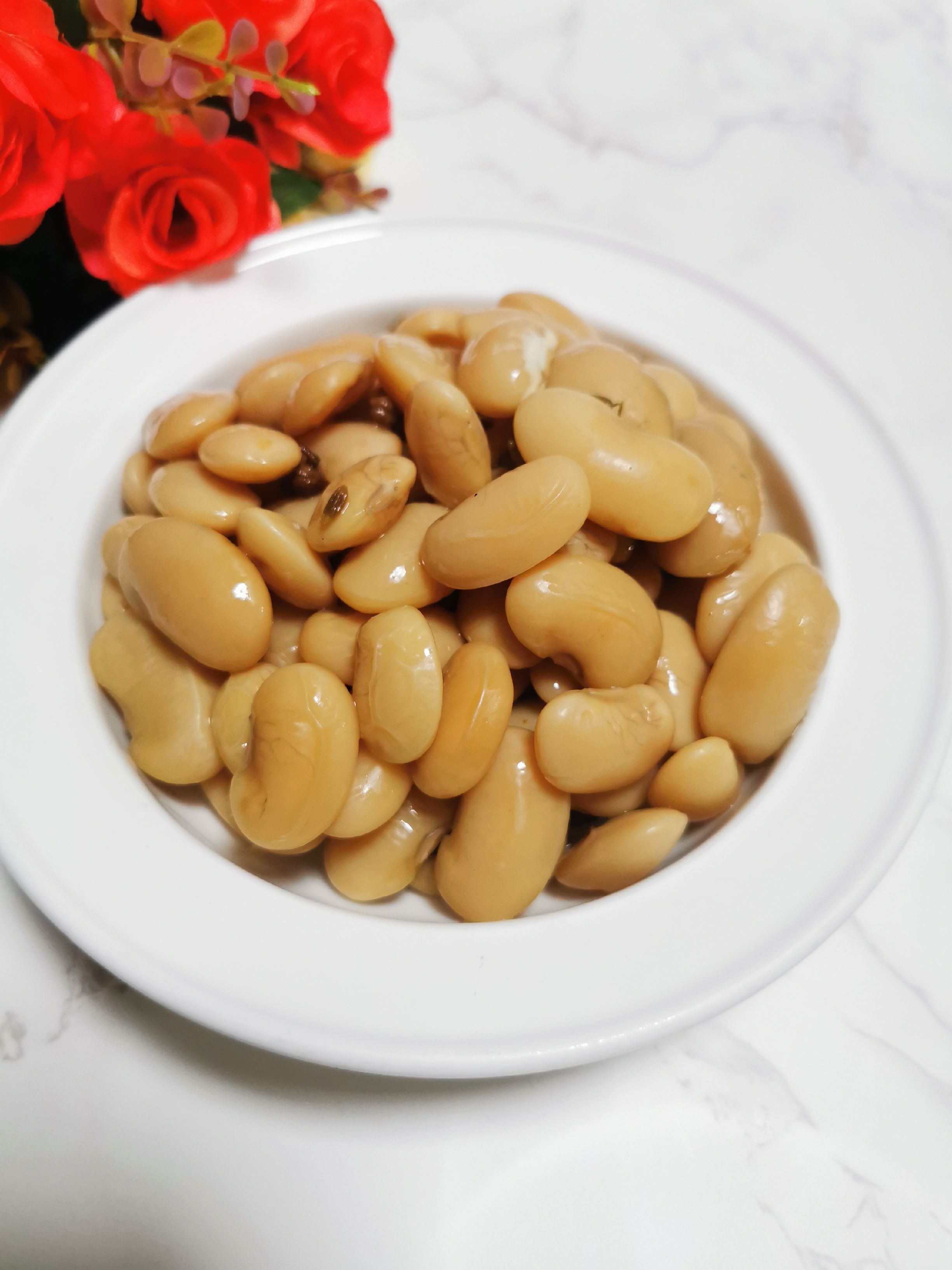 簡單好做又美味的：五香白蕓豆，不要只會做餡了的做法-咸鮮味煮菜譜