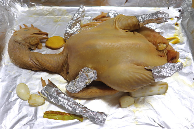 五彩斑斕 脆皮烤雞的做法-其它口味烤菜譜-易網健康養生網 五彩斑斕 脆皮烤雞的做法-其它口味烤菜譜