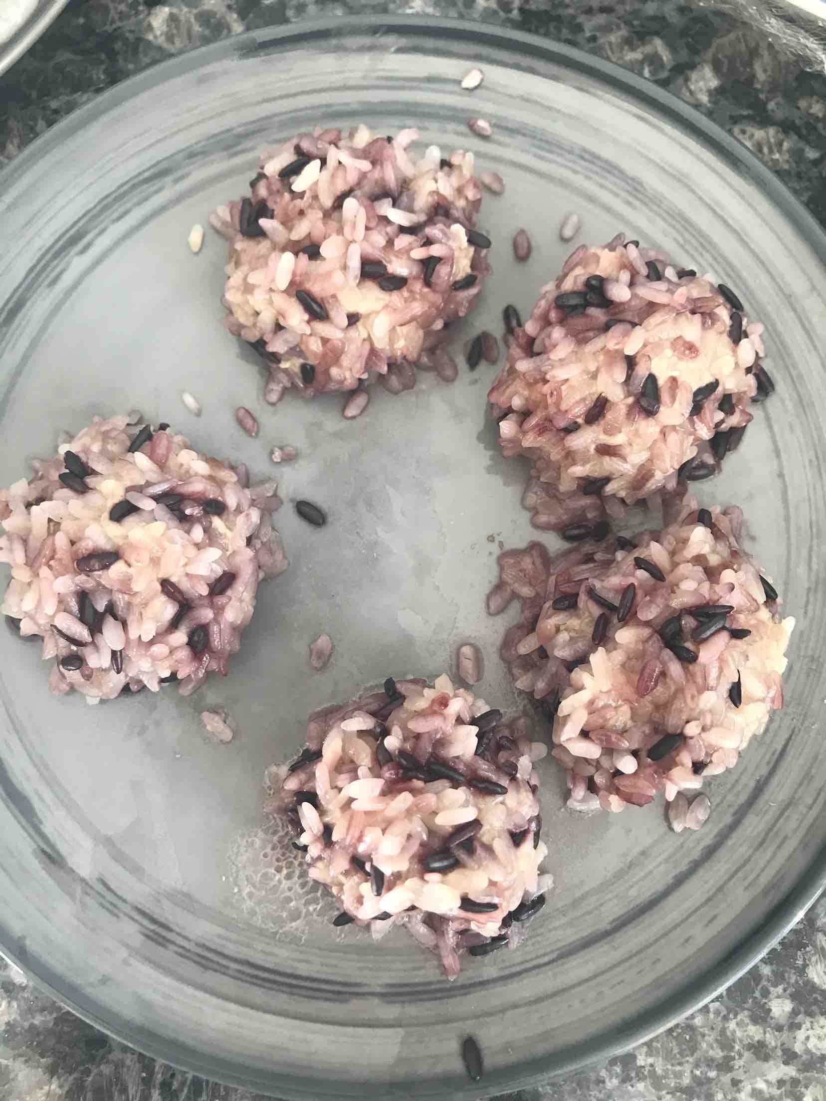 糯米雞肉丸（減肥版）的做法-家常味蒸菜譜