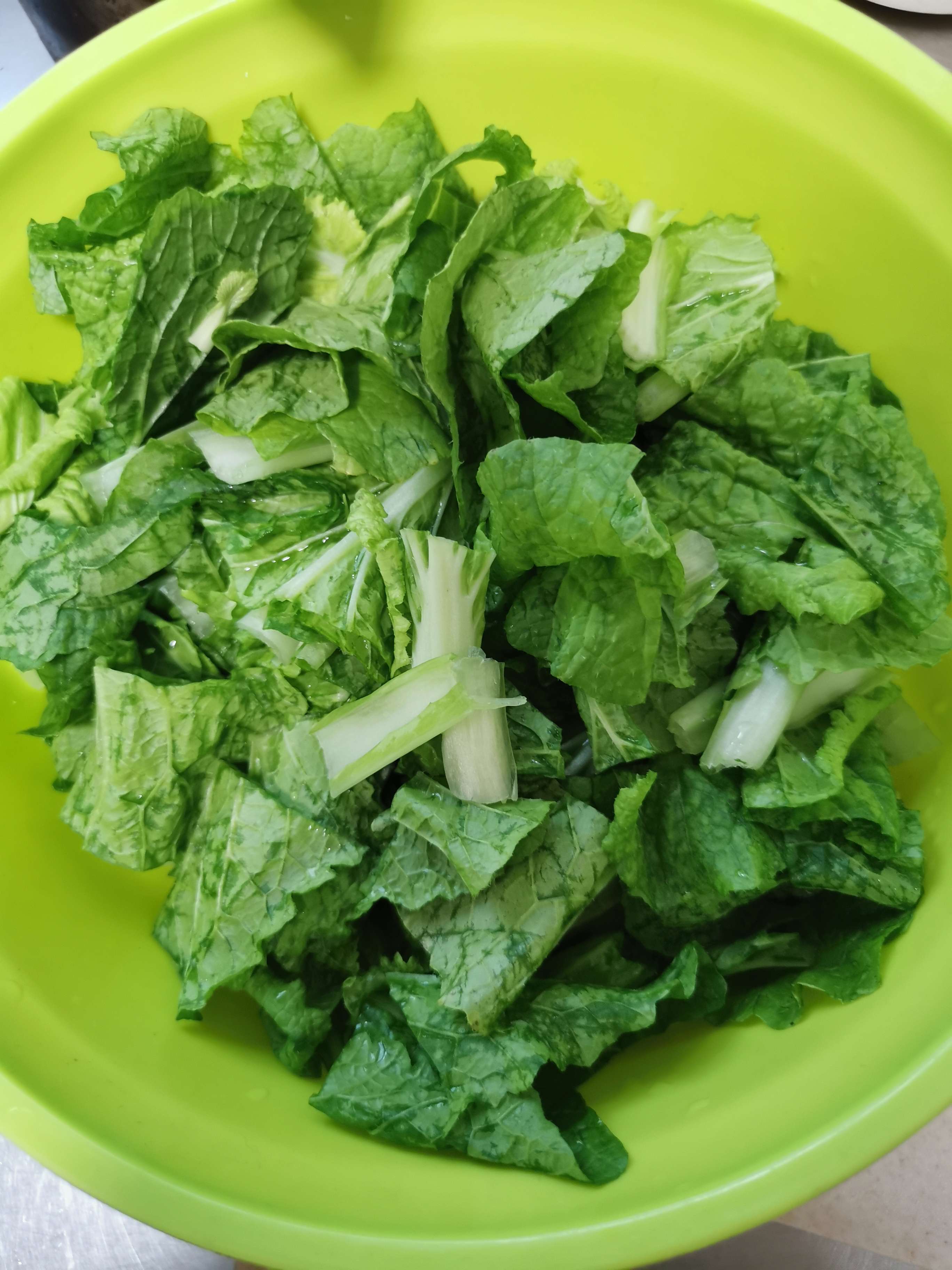 小白菜炒蝦仁的做法-咸鮮味炒菜譜